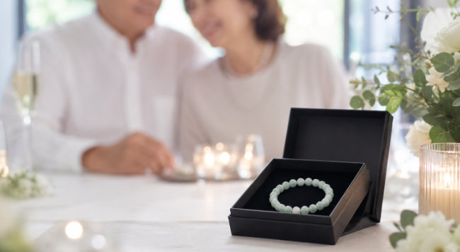 翡翠婚（結婚３５周年）記念に