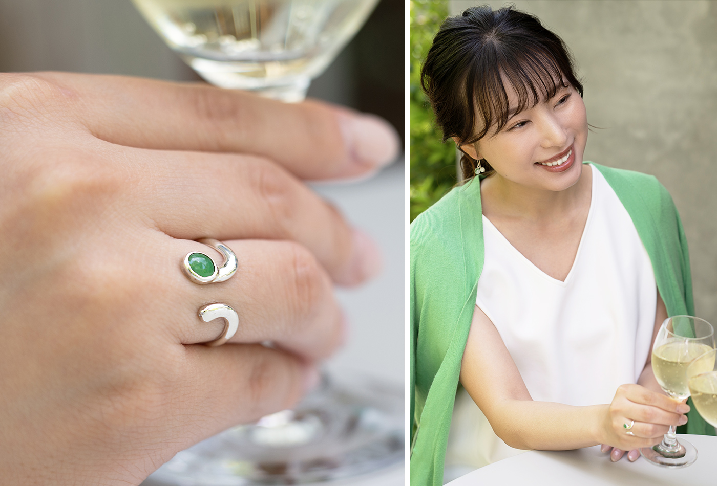 金属加工の指輪１