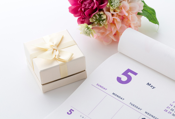 ５月生まれのあの人への贈り物に