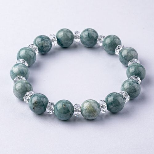 ブレスレット/青色(入コン沢)ヒスイ | 糸魚川翡翠工房こたき ブレスレット/青色(入コン沢)ヒスイ | 糸魚川翡翠工房こたき