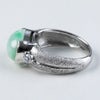 翡翠シルバーリング