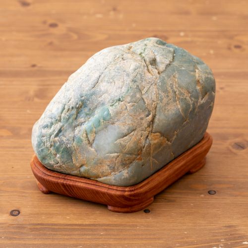 プレミアム・床の間用・令和の家宝に・ろうかんの緑・透明感良し・3.8