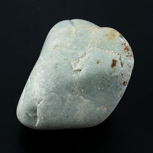 海石・貝殻付着・親不知産・800g】（高品質薄青色ヒスイ）糸魚川天然