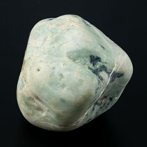海石・貝殻付着・緑色模様・親不知海岸産・1.0kg】（高品質濃緑色