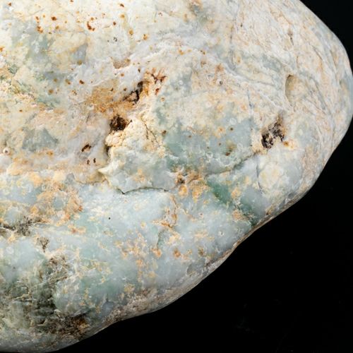 海石・親不知海岸産・801g】（高品質青色ヒスイ）糸魚川天然翡翠原石