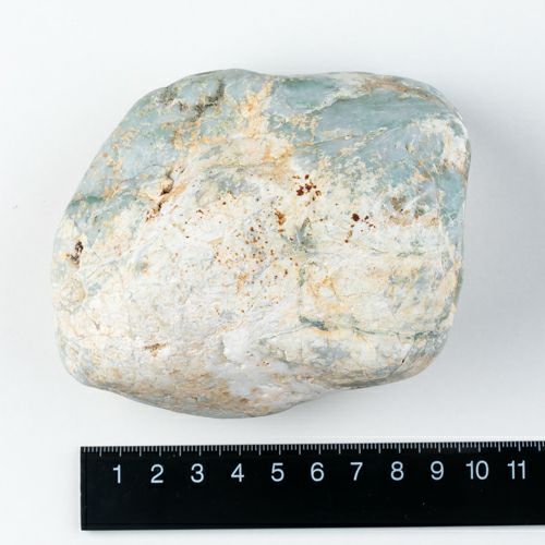 海石・親不知海岸産・801g】（高品質青色ヒスイ）糸魚川天然翡翠原石