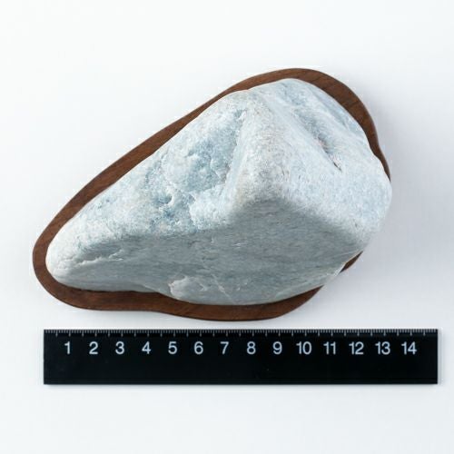 磨き石・穏やかな青・小滝産・1.7kg】（高品質青色ヒスイ）糸魚川
