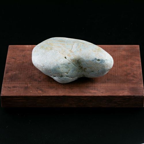 海石・青色翡翠・宮崎海岸産・970g】（高品質青色ヒスイ）糸魚川天然