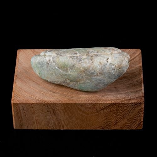 海石・グリーン模様・輝く結晶・宮崎海岸産・89g】（高品質濃緑色