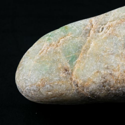 海石・グリーン模様・輝く結晶・宮崎海岸産・89g】（高品質濃緑色