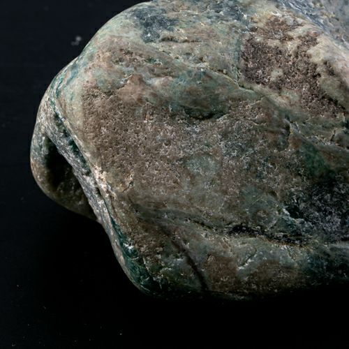 プレミアム・入コン沢・濃青・小滝産・1140g】（プレミアム青色ヒスイ
