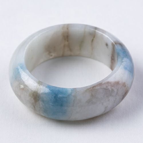 指輪／青色（入コン沢）ヒスイ | 糸魚川翡翠工房こたき