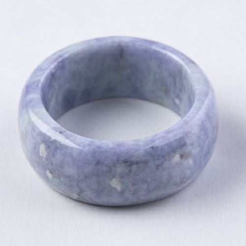 指輪／紫・ラベンダー色ヒスイ | 糸魚川翡翠工房こたき