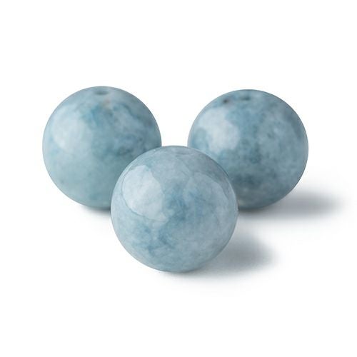 青色8mm玉・1玉より購入可能です】（高品質青色ヒスイ）糸魚川天然