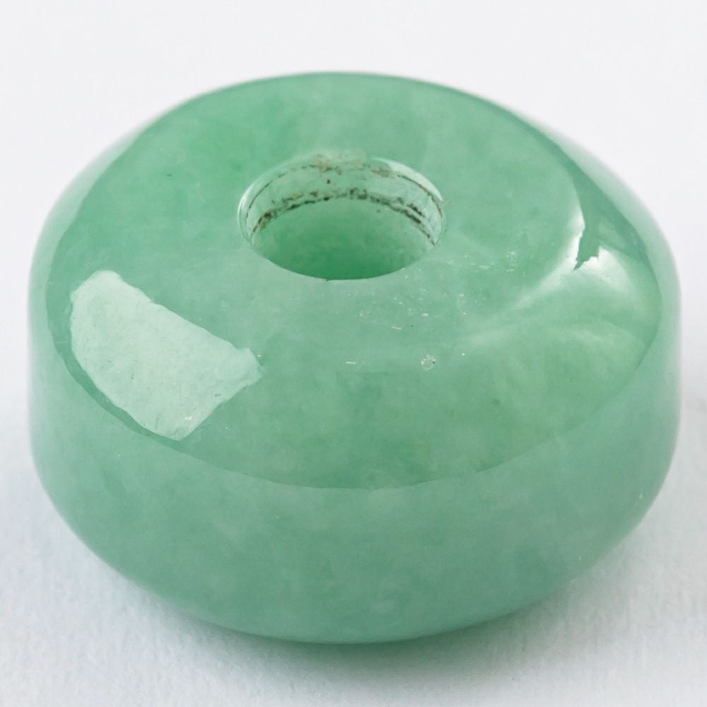 翡翠管玉ペンダント