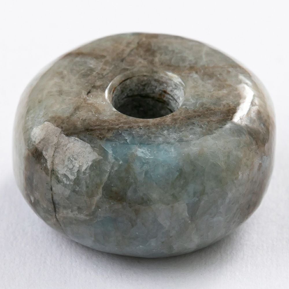 入コン沢・太鼓型・こげ茶色】（高品質こげ茶色ヒスイ）糸魚川天然翡翠