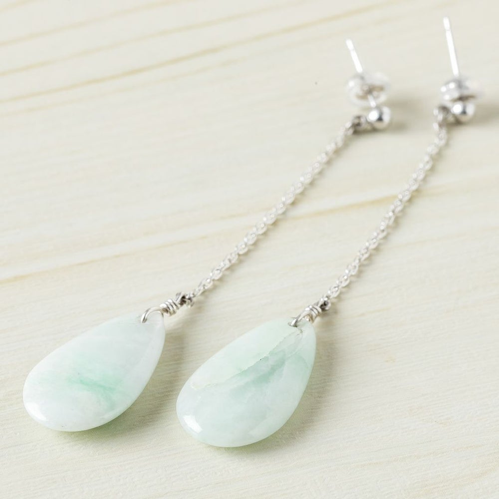 翡翠ピアス