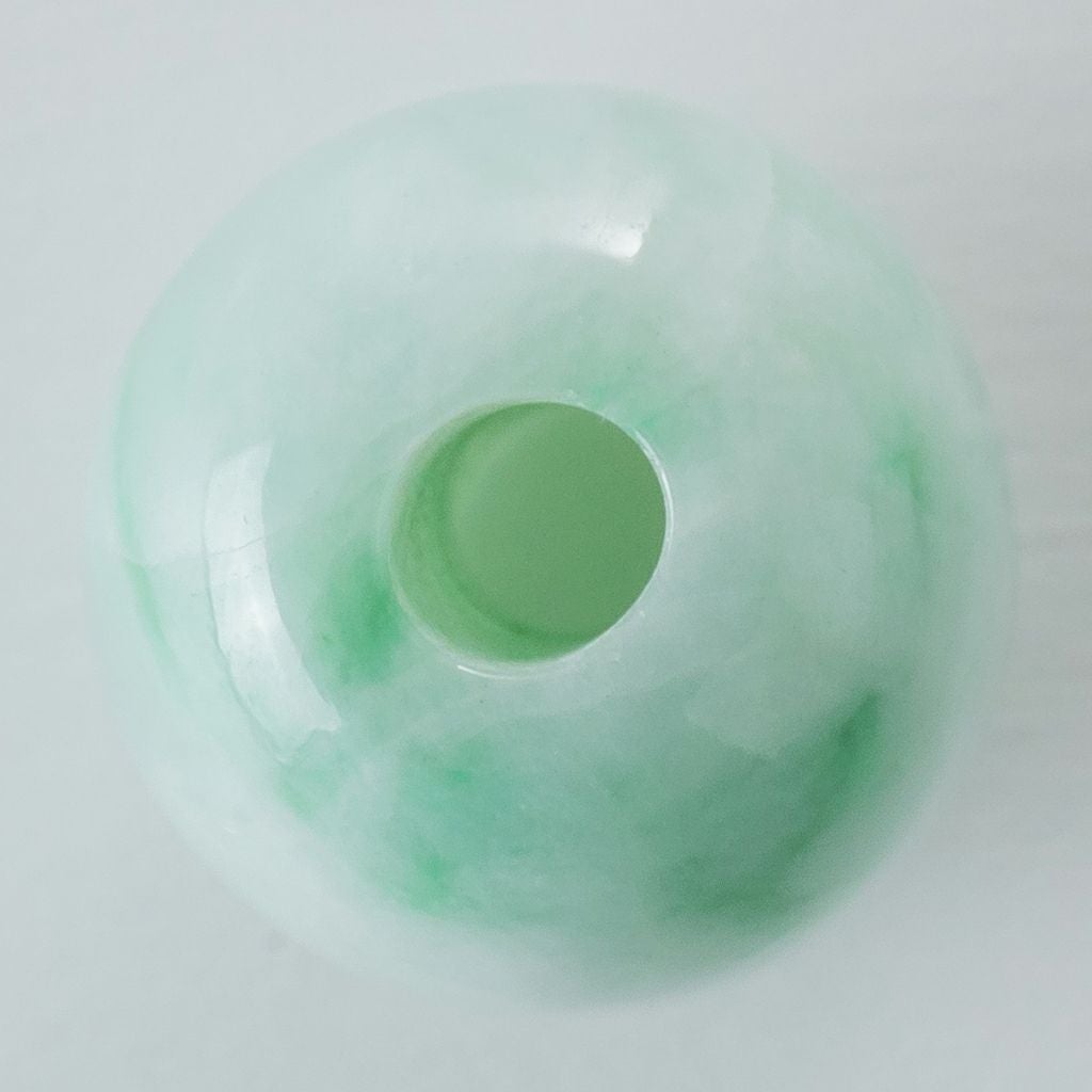 翡翠管玉ペンダント