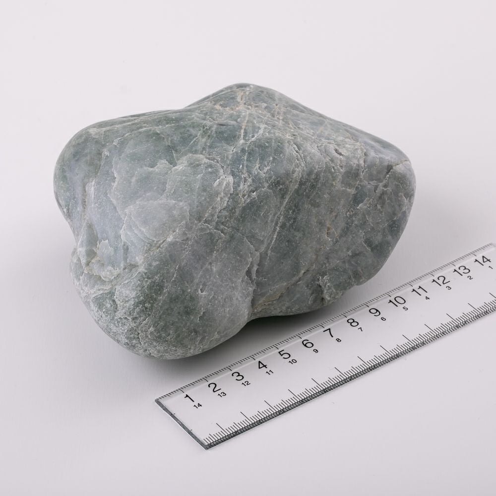 入コン沢・青灰色・1386g】（高品質青色ヒスイ）糸魚川天然翡翠原石