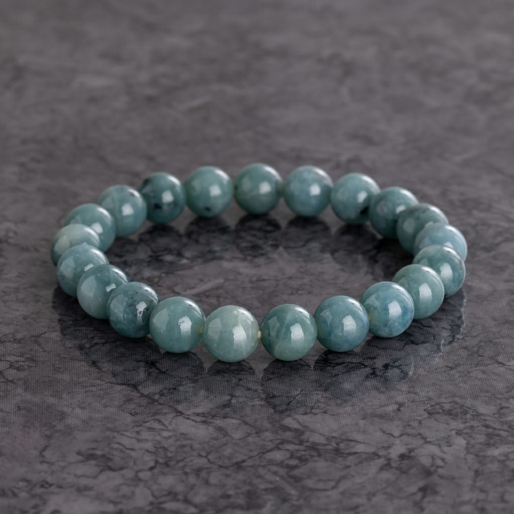 極上プレミアム・18cmサイズ・10mm玉・青緑色・艶美麗】（プレミアム