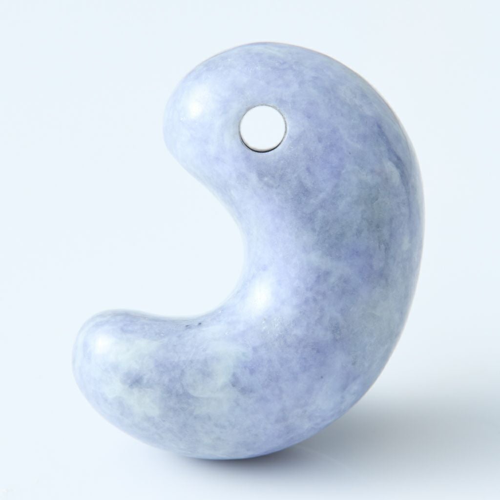 勾玉／紫・ラベンダー色ヒスイ | 糸魚川翡翠工房こたき