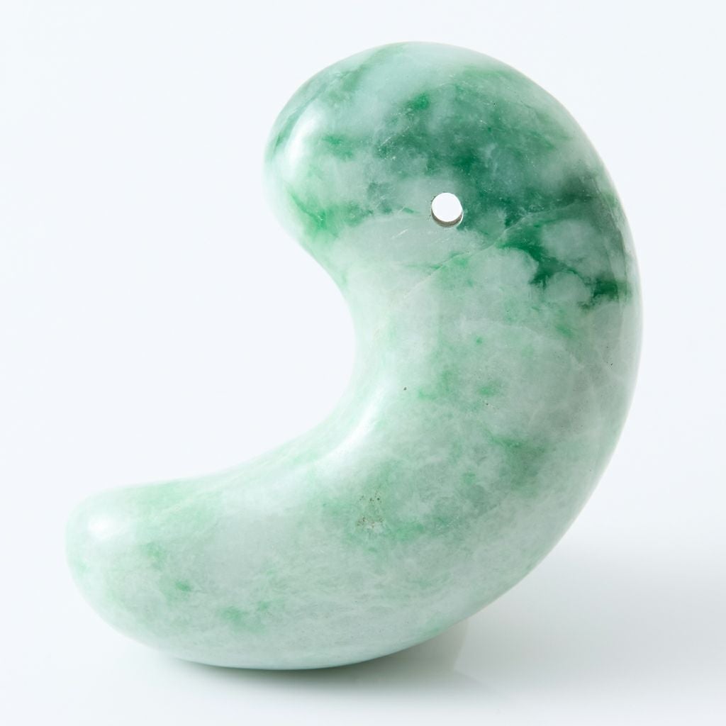 勾玉／濃緑色・緑色ヒスイ | 糸魚川翡翠工房こたき