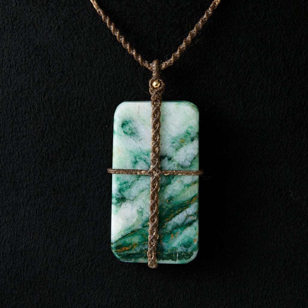 翡翠ペンダント