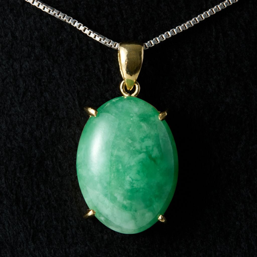 翡翠ペンダント