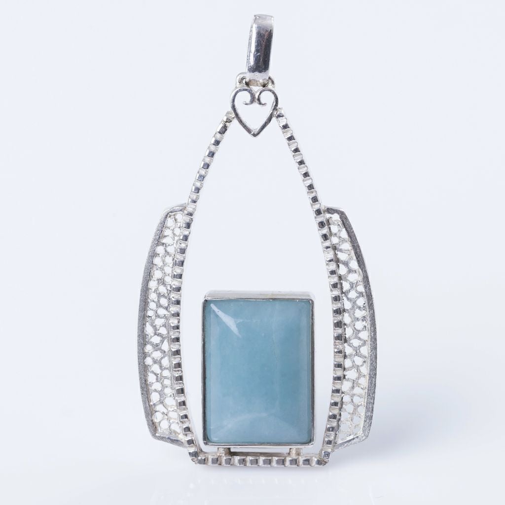 翡翠シルバーペンダント｜《公式》糸魚川翡翠工房こたき